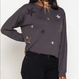 Z SUPPLY Star Sweatshirt SIZE S